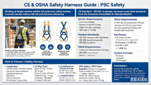 ce & osha safety harness guide psc safety