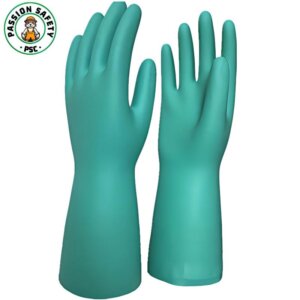 Industrial acid and alkali resistant waterproof rubber gloves，Oil-proof，Waterproof, non-slip, extended gloves，Nitrile gloves, rubber gloves, latex gloves，PPE China，