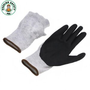 Nitrile frosted cut-resistant gloves, non-slip and wear-resistant，meet CE