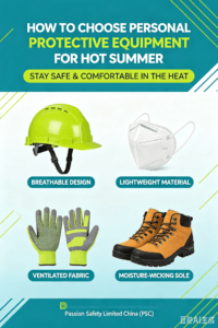 how to choose ppe for hot summer weather